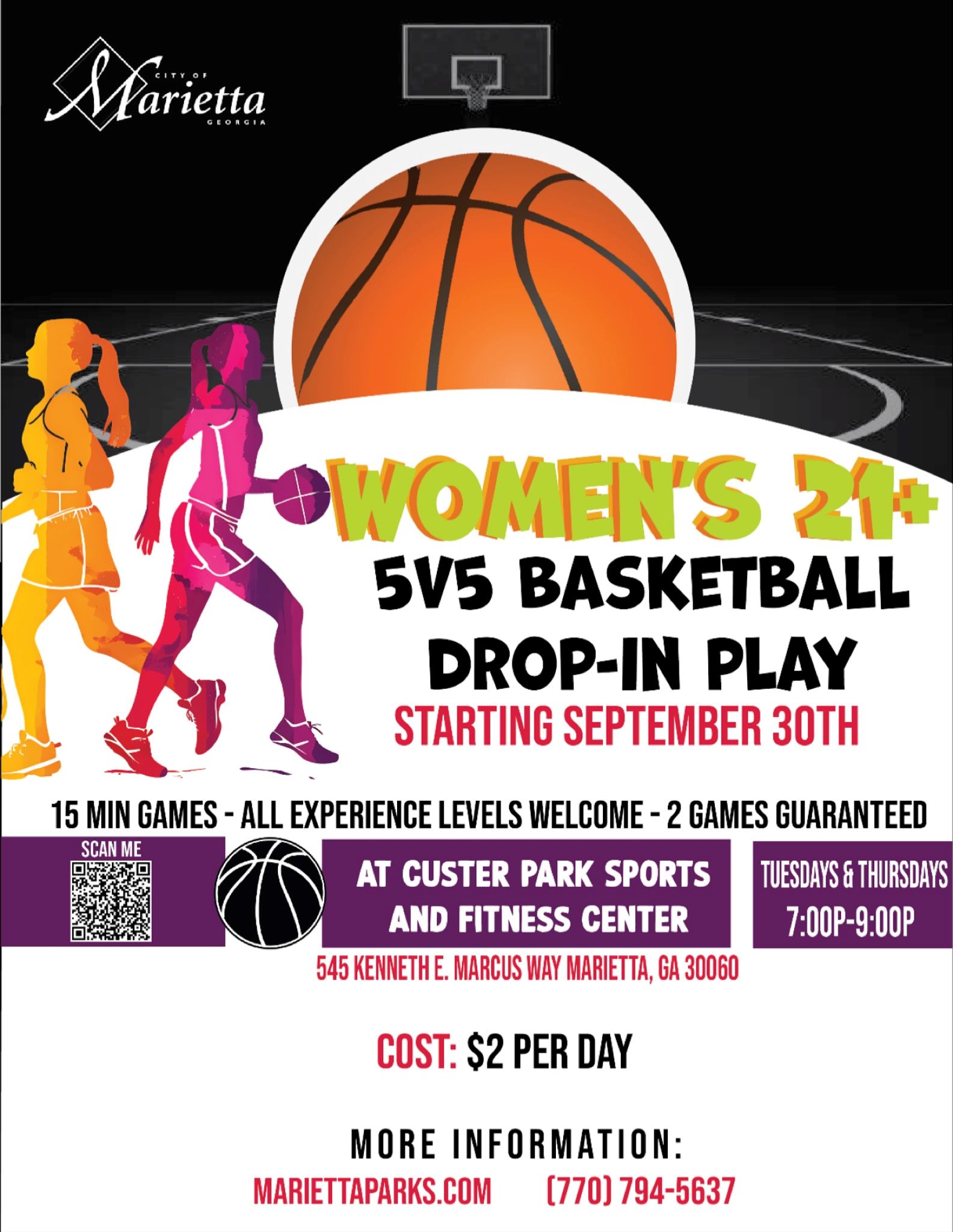 Women's 5v5 Basketball